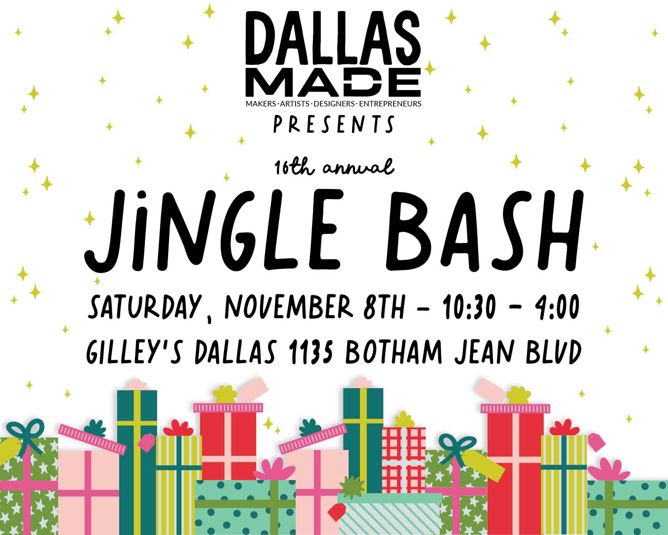 event flyer for jingle bash