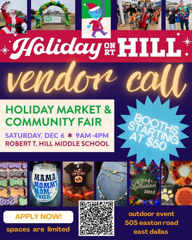 event flyer for Holiday on the Hill, details at link