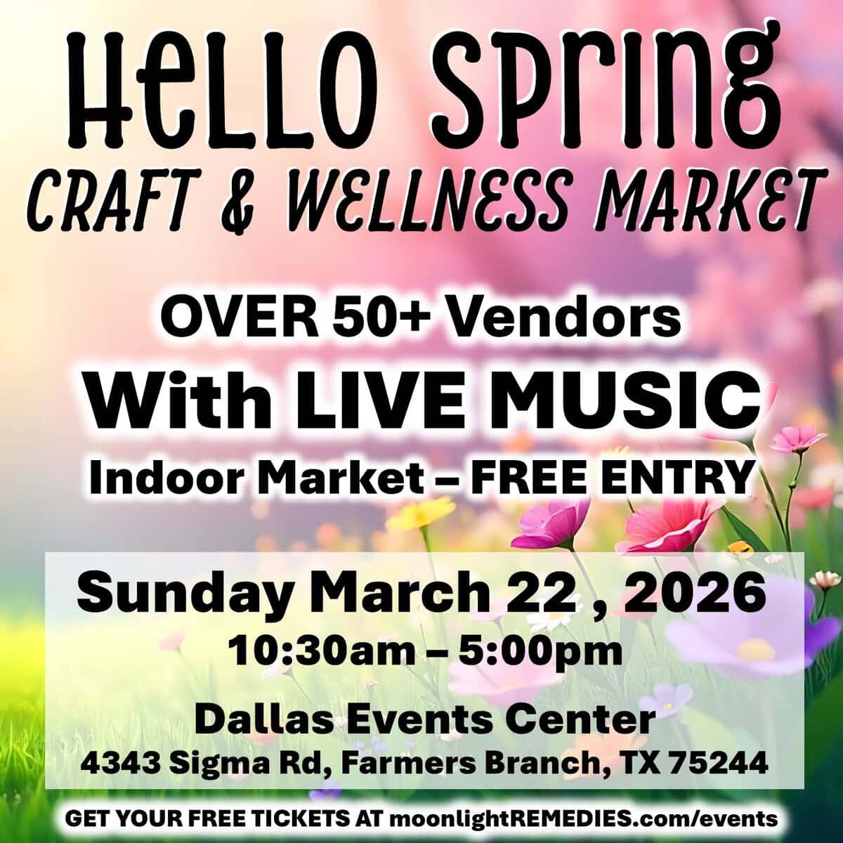 Hello Spring Craft & Wellness Market